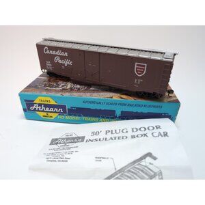 Athearn 05262 Canadian Pacific Plug Door Box Car #78000 HO Scale Model Train